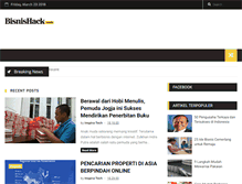 Tablet Screenshot of bisnishack.com